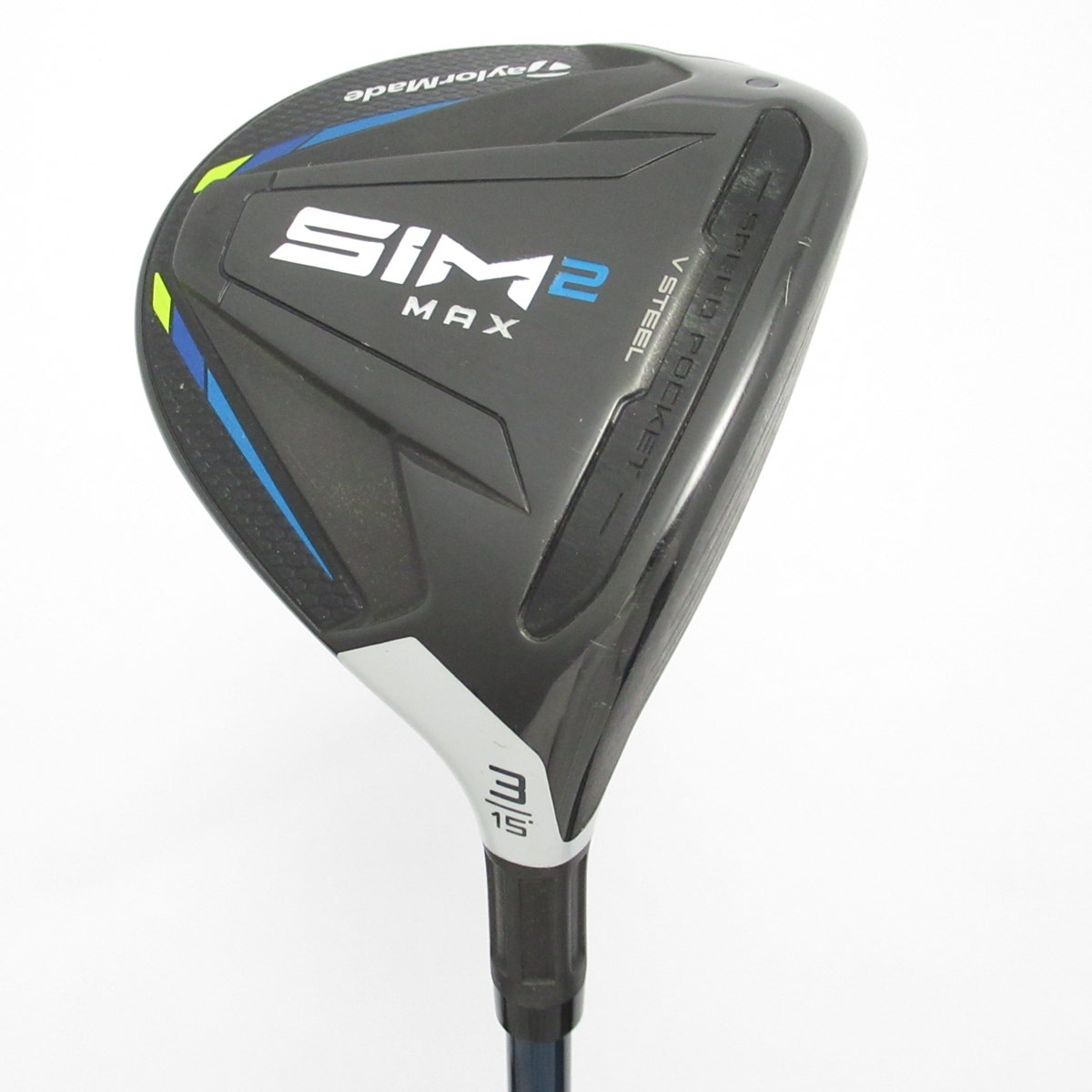SIM2 フェアウェイウッド テーラーメイド シム2 3W 15° ヘッドのみ 中古】SIM2 マックス フェアウェイウッド TENSEI BLUE TM50(2021