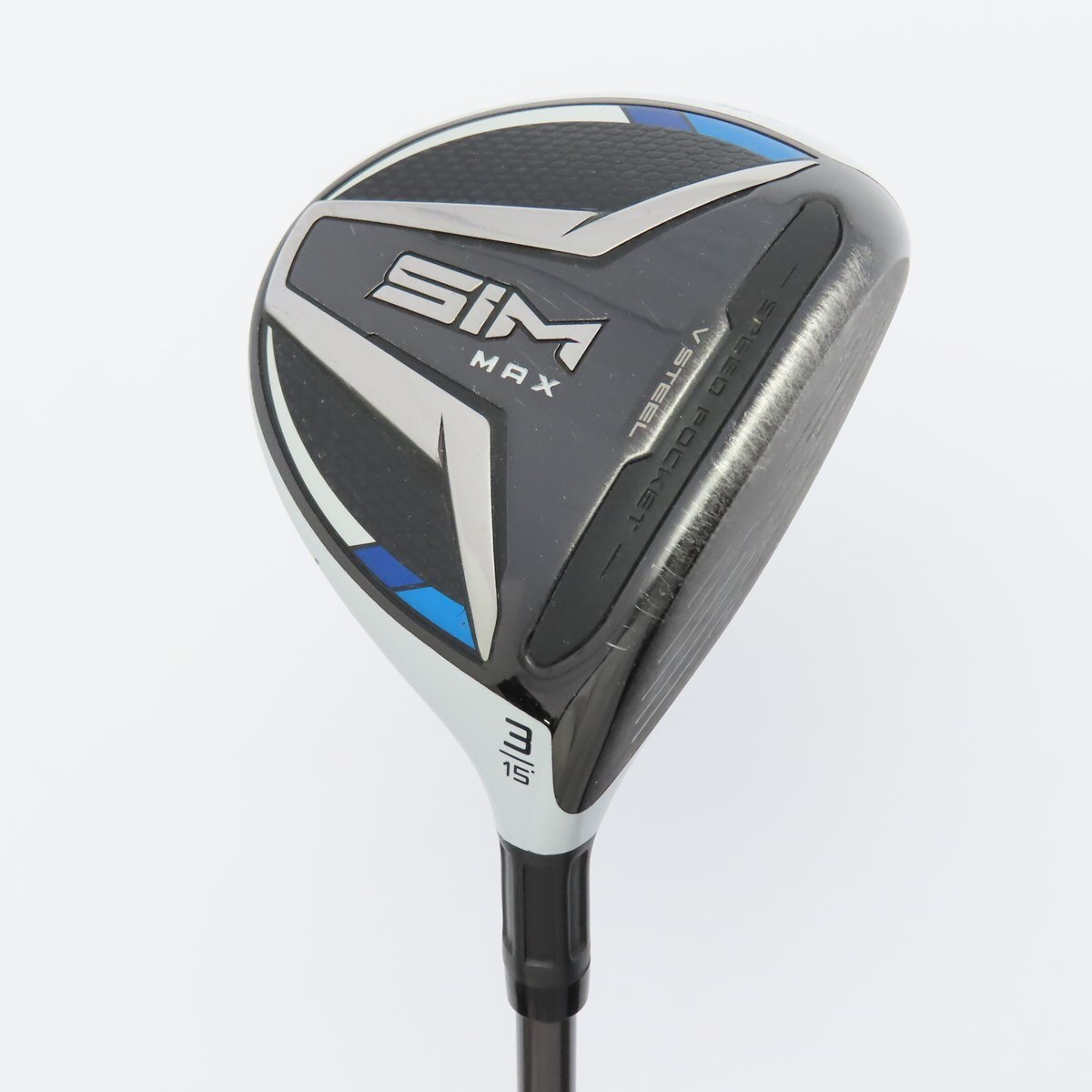 【当店一番人気】 中古】SIM マックス R 15 TM50 BLUE TENSEI フェアウェイウッド テーラーメイド