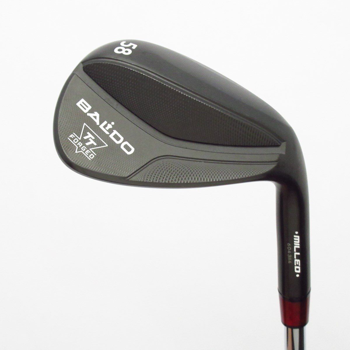 バルド BALDO TT FORGED ウェッジ 58° BALDO TT FORGED MILLED WEDGE TOUR BLACK – BALDO（バルド