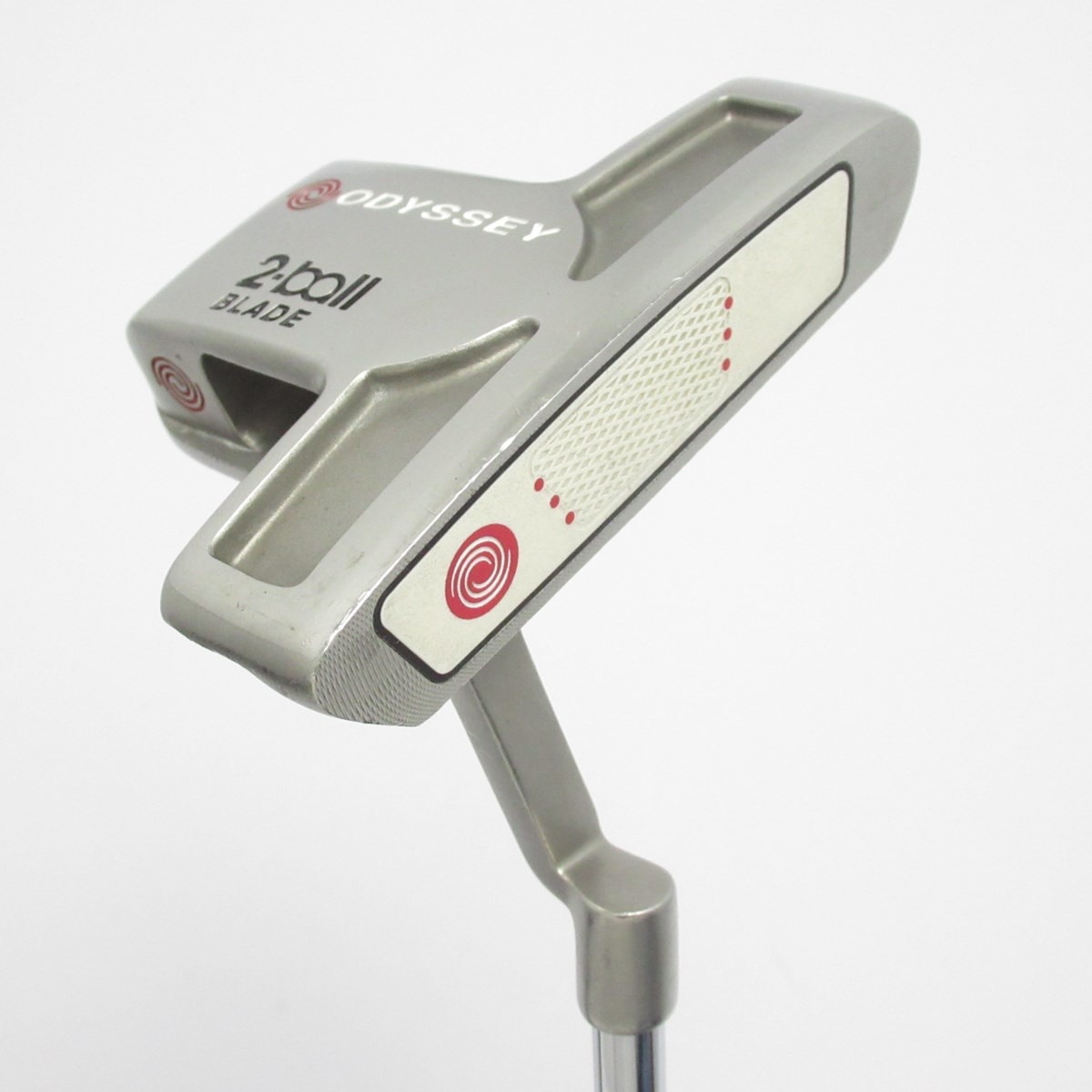 中古】WHITE HOT XG 2BALL BLADE パター スチールシャフト 計測