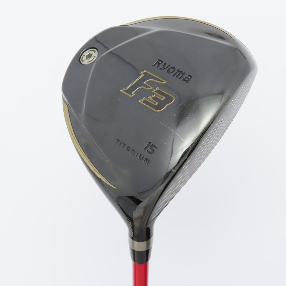 【中古ゴルフクラブ】リョーマ ゴルフ　RYOMA GOLF　Ryoma F BLACK フェアウェイウッド ATTAS T2 6　シャフト：ATTAS T2 6 中古】Ryoma F BLACK フェアウェイウッド ATTAS T2 6 15 S CD
