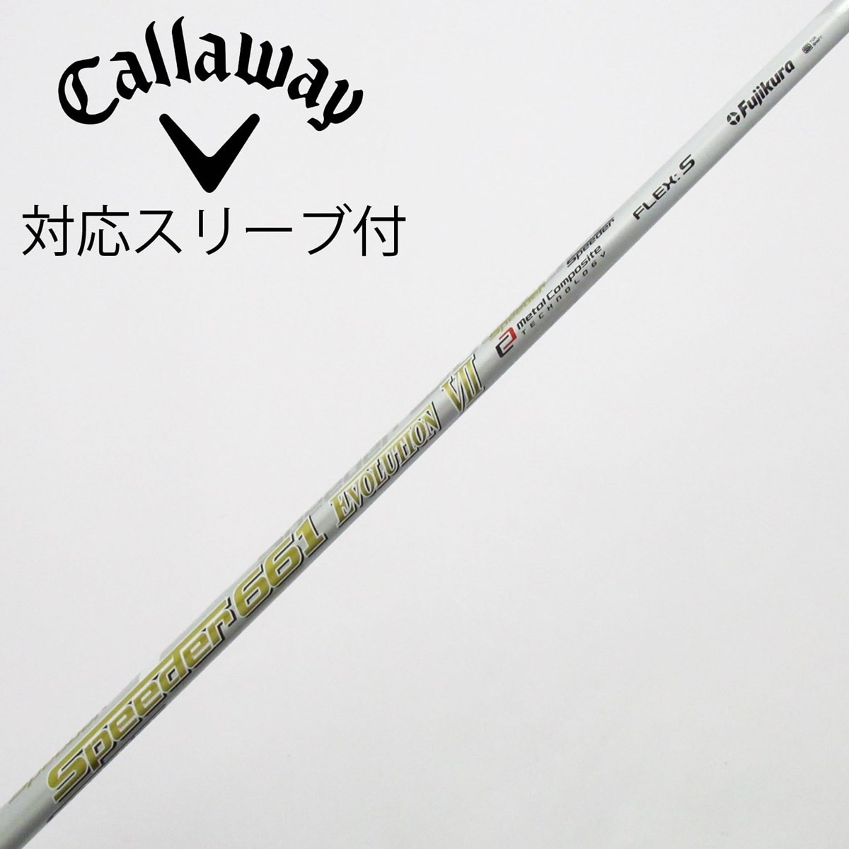 クラブ Speeder 661 EVOLUTION VII 中古】Speeder EVOLUTION VII ドライバー用_スリーブ付 Speeder 661