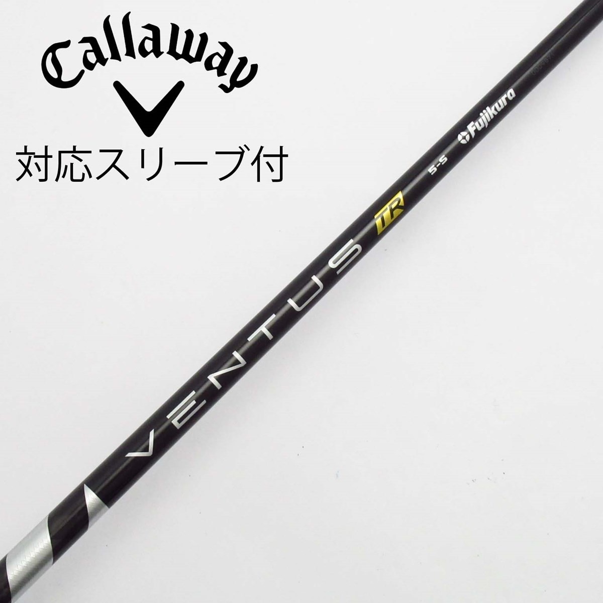 中古】VENTUS TR BLACK(VELOCOREあり) ドライバー用_スリーブ付