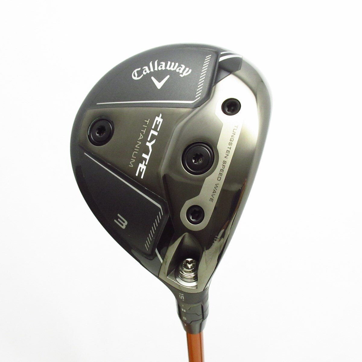 未使用ELYTE チタニウム 3W 15度 ヘッド 日本仕様 エリート チタン 楽天市場】【公式】キャロウェイ ゴルフ ELYTE TITANIUM