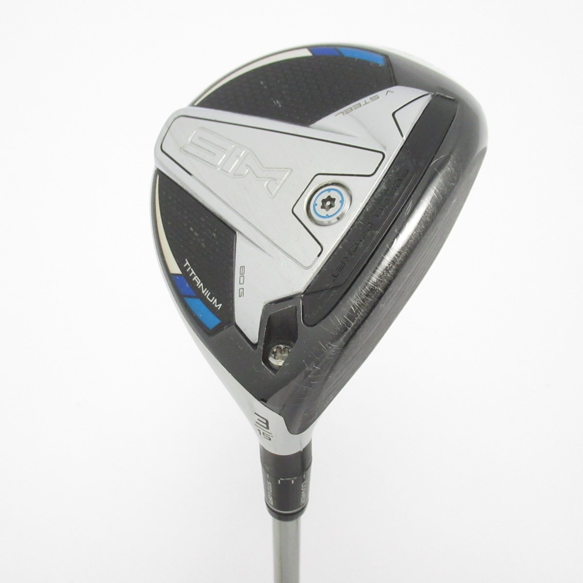 【中古ゴルフクラブ】テーラーメイド　SIM　SIM フェアウェイウッド Tour AD TP-7　シャフト：Tour AD TP-7 中古】SIM フェアウェイウッド Tour AD TP-7 15 S CD(フェアウェイ