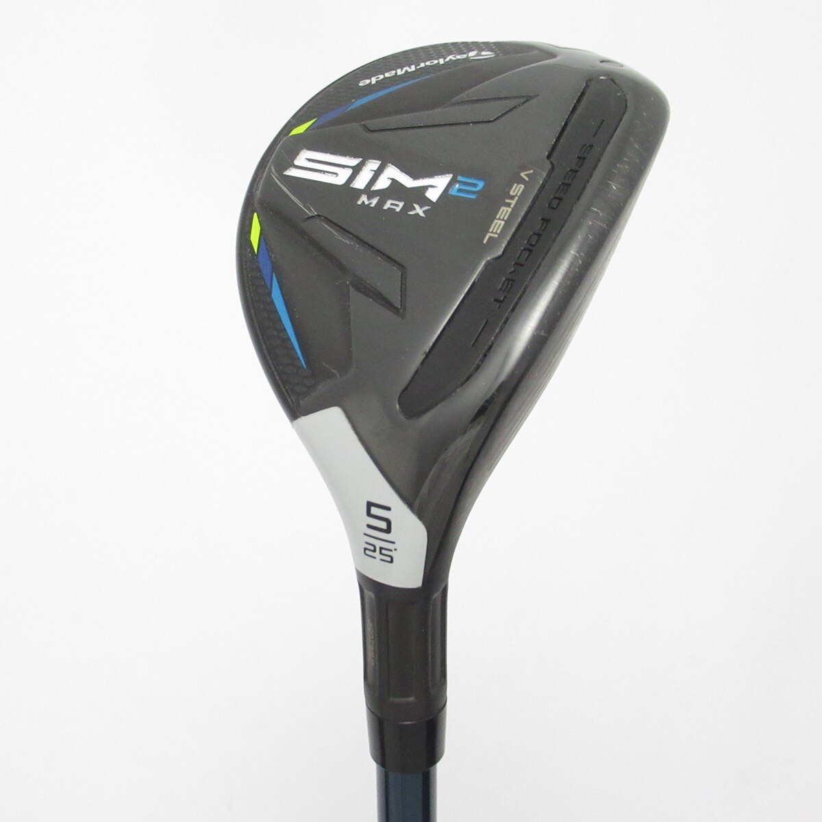 6916【TaylorMade】SIM2 MAX レスキュー レフティー U4 22度 TENSEI BLUE TM60(S)装着 ヘッドカバー付き シム ハイブリッド UT 4U H4 4H #4 SIM2 Max Rescue | TaylorMade