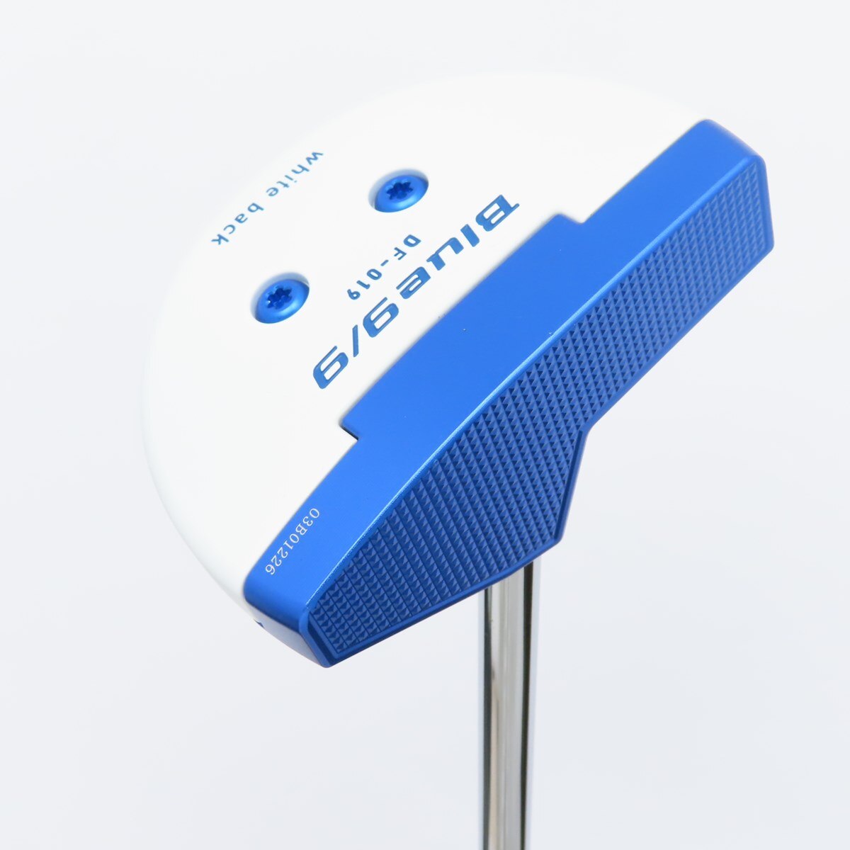 中古】Blue9／9 ホワイトバック DELTA-FACE DF-019 丸マレット パター