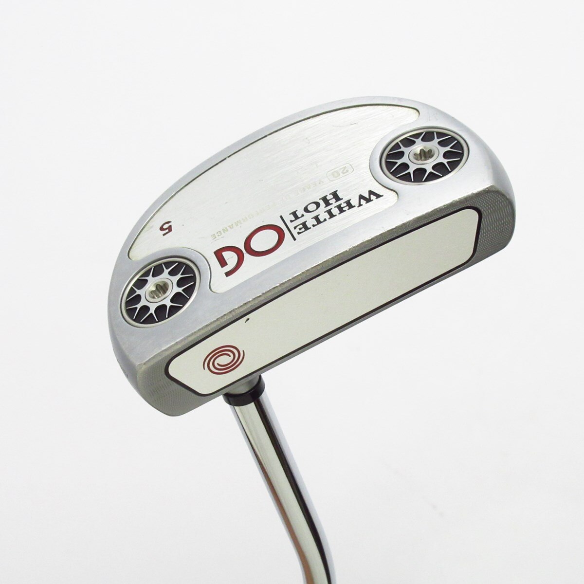 良品 オデッセイ ホワイトスチール　#5 パター　34インチ　グリップ新品　名器 Callaway Golf - 良品 オデッセイ ホワイトスチール #5 パター