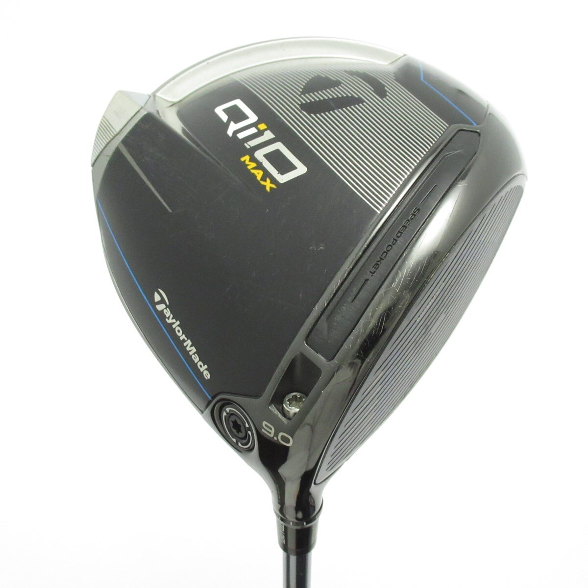 【中古ゴルフクラブ】テーラーメイド　Qi10　Qi10 MAX ドライバー Diamana PD 60　シャフト：Diamana PD 60 中古】Qi10 MAX ドライバー Diamana PD 60 9 S C(ドライバー（単品