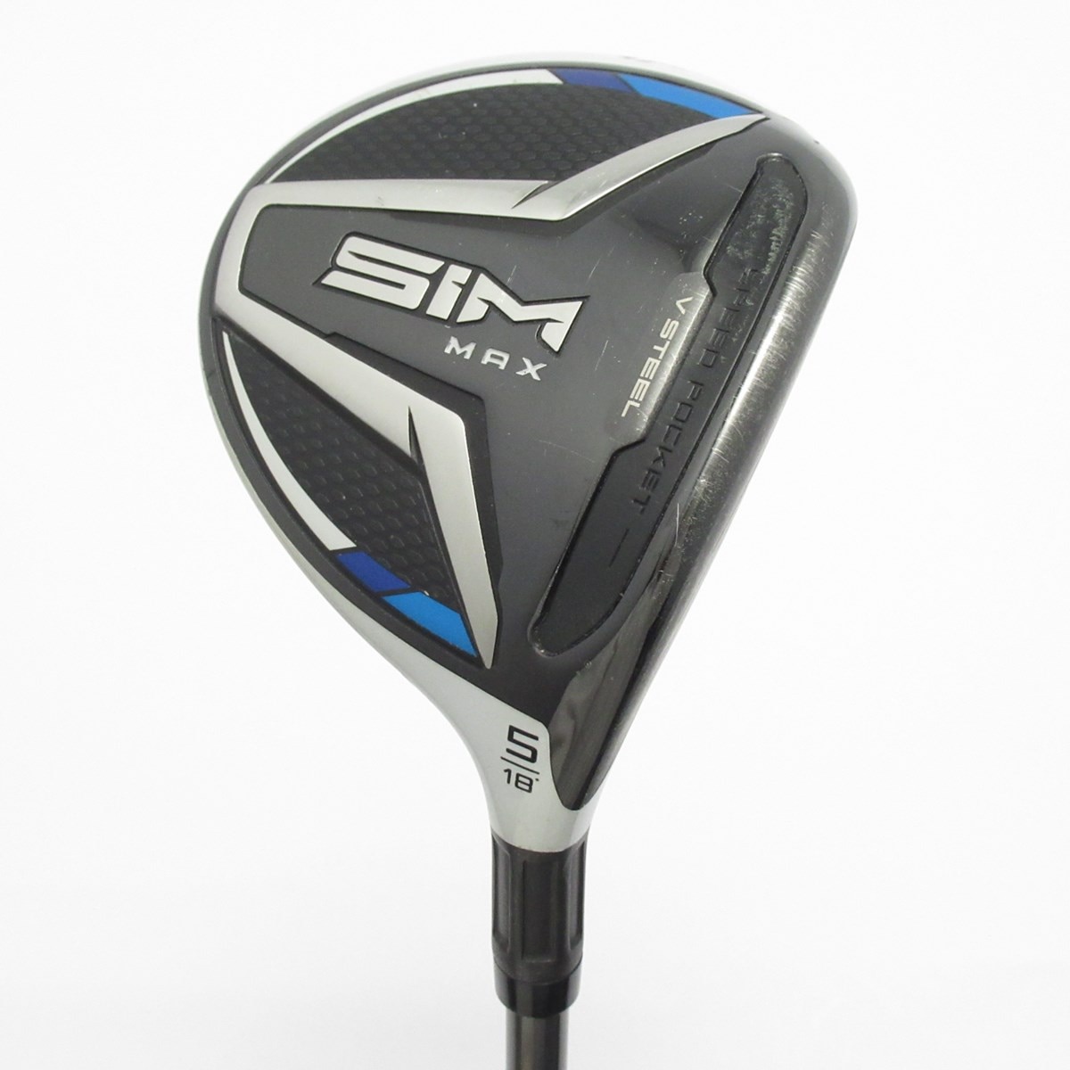 【中古ゴルフクラブ】テーラーメイド　SIM　SIM マックス フェアウェイウッド TENSEI BLUE TM50　シャフト：TENSEI BLUE TM50 中古】SIM マックス フェアウェイウッド TENSEI BLUE TM50 18 SR CD
