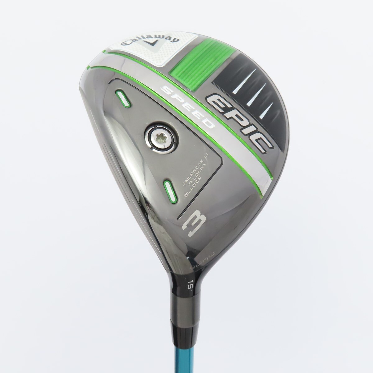 【中古ゴルフクラブ】キャロウェイゴルフ　EPIC　エピック SPEED フェアウェイウッド Tour AD GP-6　シャフト：Tour AD GP-6　レフティ 中古】エピック SPEED フェアウェイウッド Tour AD GP-6 15 S CD