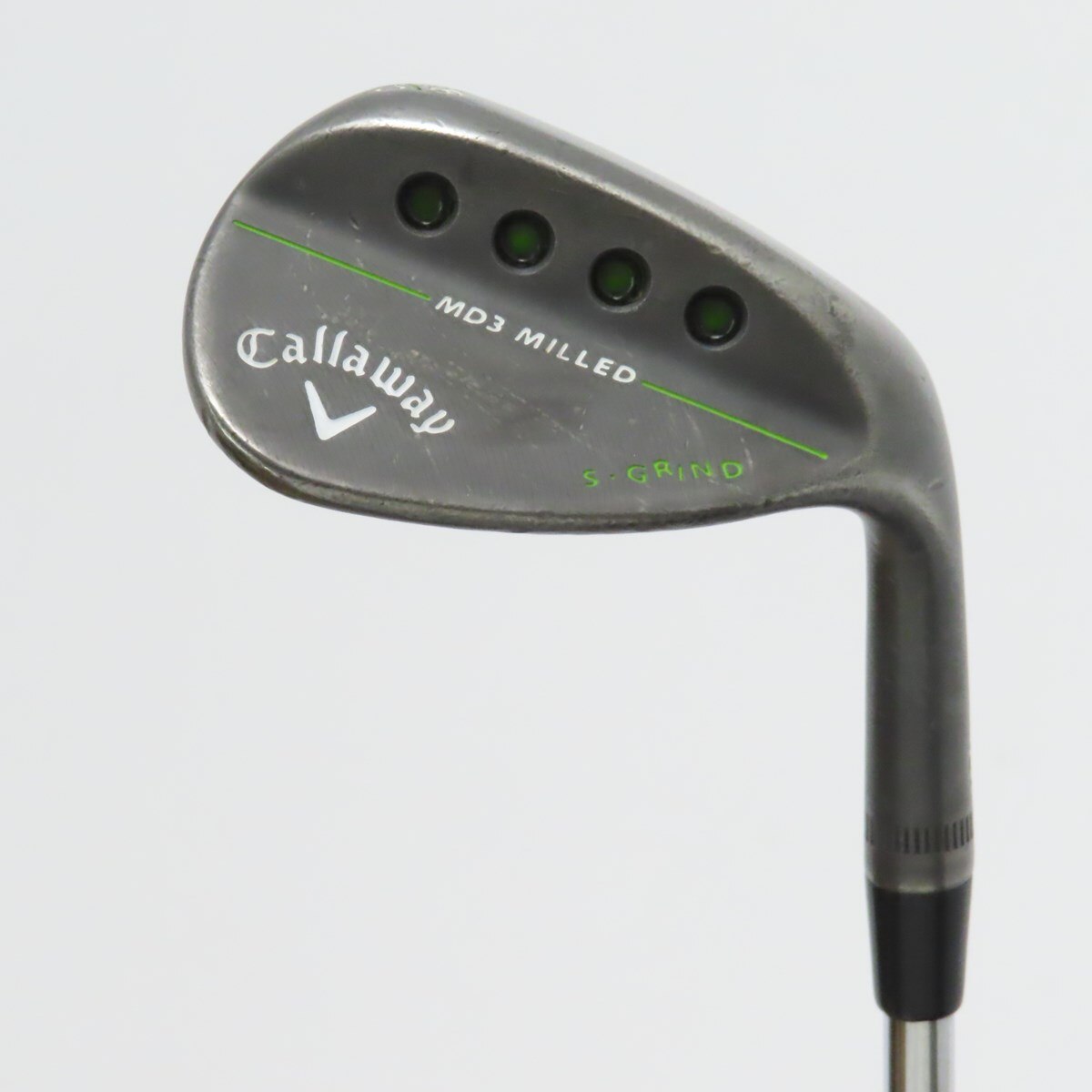 中古】MD3 MILLED BLACK ウェッジ スチールシャフト 56-10 判別不能 D