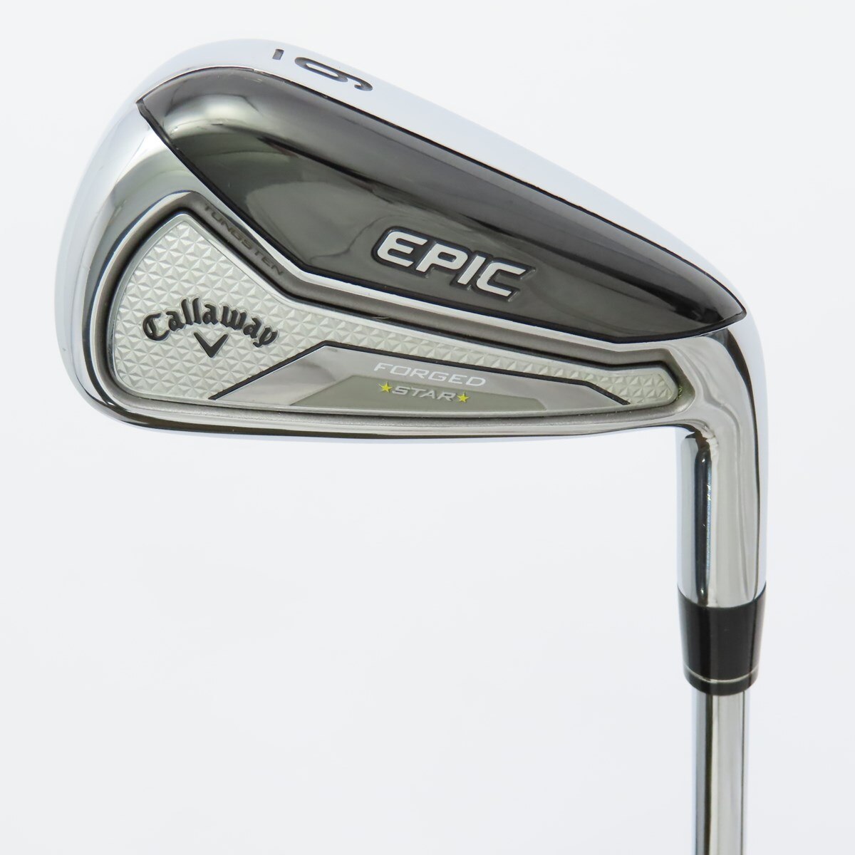 EPIC アイアン 6番単品 Zelos 7 Sフレックス 中古】EPIC FORGED STAR アイアン N.S.PRO ZELOS 7 24 S C