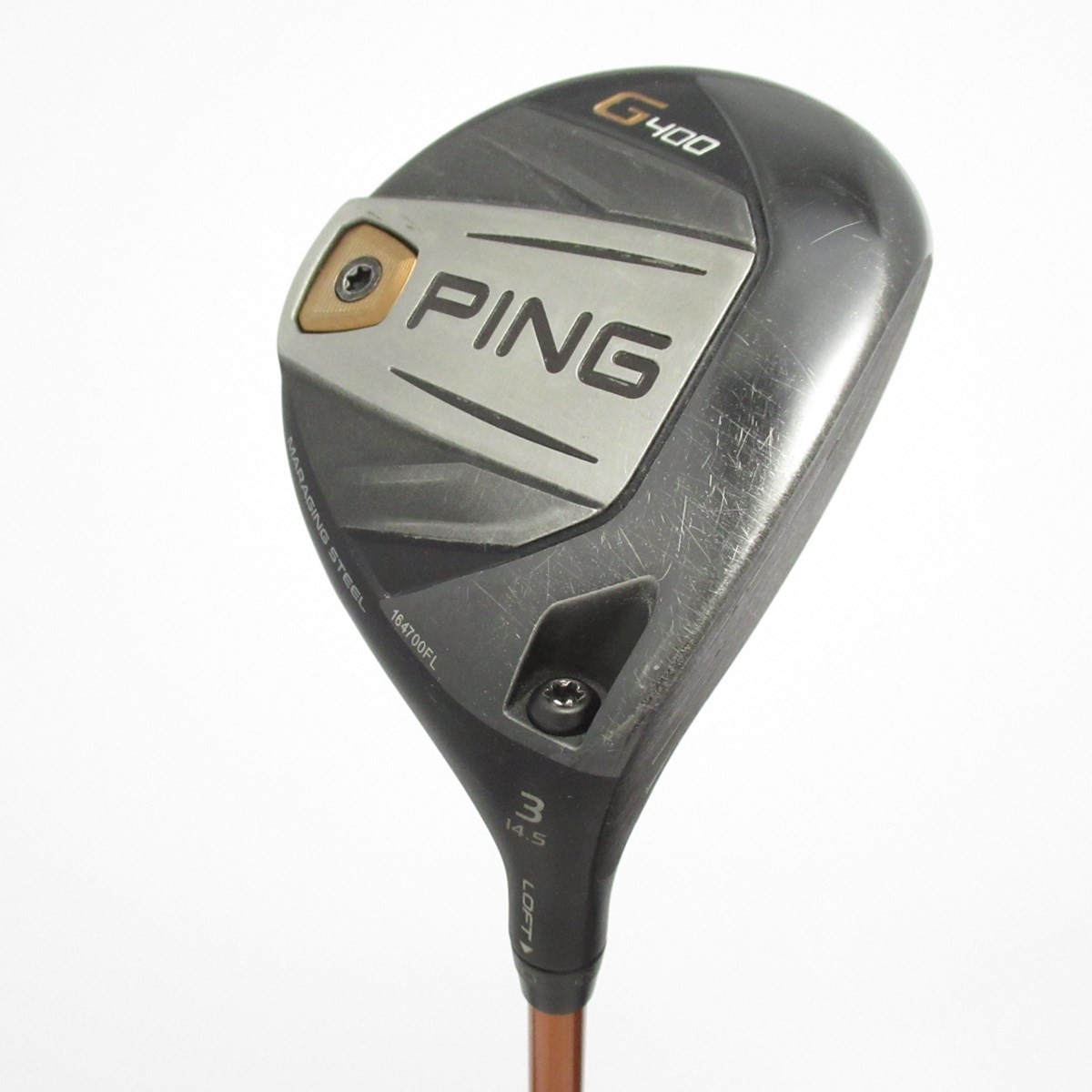 【中古ゴルフクラブ】ピン　G400　G400 フェアウェイウッド Speeder EVOLUTION II FW40　シャフト：Speeder EVOLUTION II FW40 中古】G400 フェアウェイウッド Speeder EVOLUTION II FW40 14.5 R CD