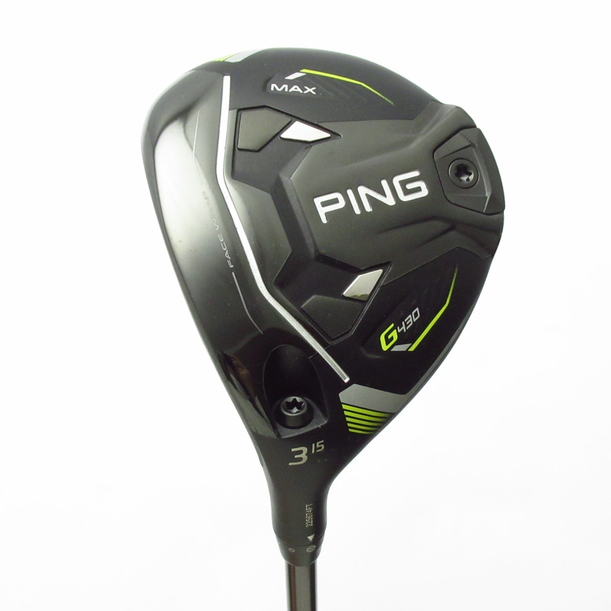 希少！美品！【PING】g430 フェアウェイウッド 5W ツアー2.0ブラック GWセール】PING G430 MAX 5W TOUR2.0 BLACK65S