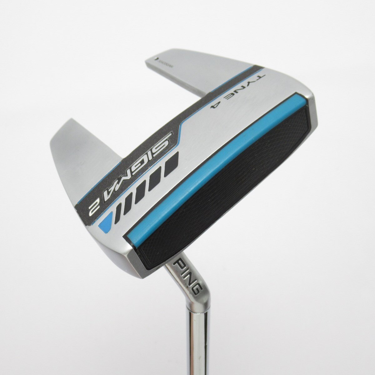 即決 中古 SIGMA2 TYNE 4 パター プラチナム 2019 パター オリジナルスチール 選択なし 選択なし 中古】SIGMA2 TYNE 4 プラチナム仕上げ パター スチールシャフト