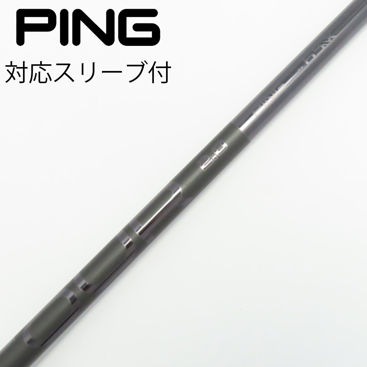 国内外の人気が集結 純正シャフト1 中古】ピン ドライバー用_スリーブ付 TOUR PING クラブ