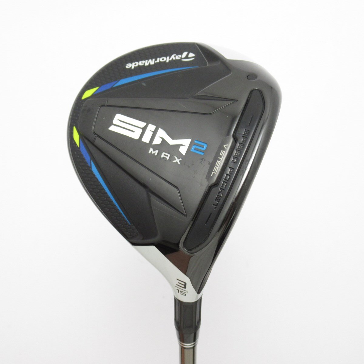 【中古ゴルフクラブ】テーラーメイド　SIM2　SIM2 マックス フェアウェイウッド KURO KAGE XT 60　シャフト：KURO KAGE XT 60 中古】SIM2 マックス フェアウェイウッド KURO KAGE XT 60 15 S C