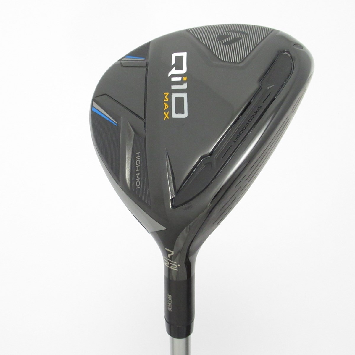 【中古ゴルフクラブ】テーラーメイド　Qi10　Qi10 MAX フェアウェイウッド ELDIO TM40　シャフト：ELDIO TM40　レディス 中古】Qi10 MAX フェアウェイウッド ELDIO TM40 22 A B レディス