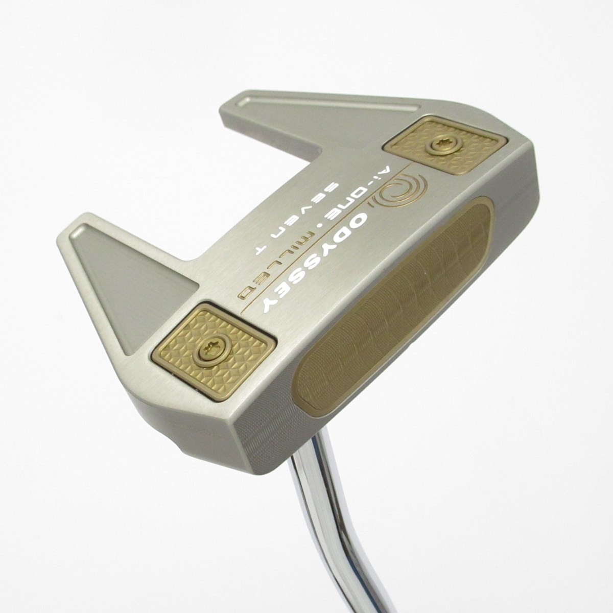 中古】Ai-ONE MILLED SILVER SEVEN T DB パター スチールシャフト 計測