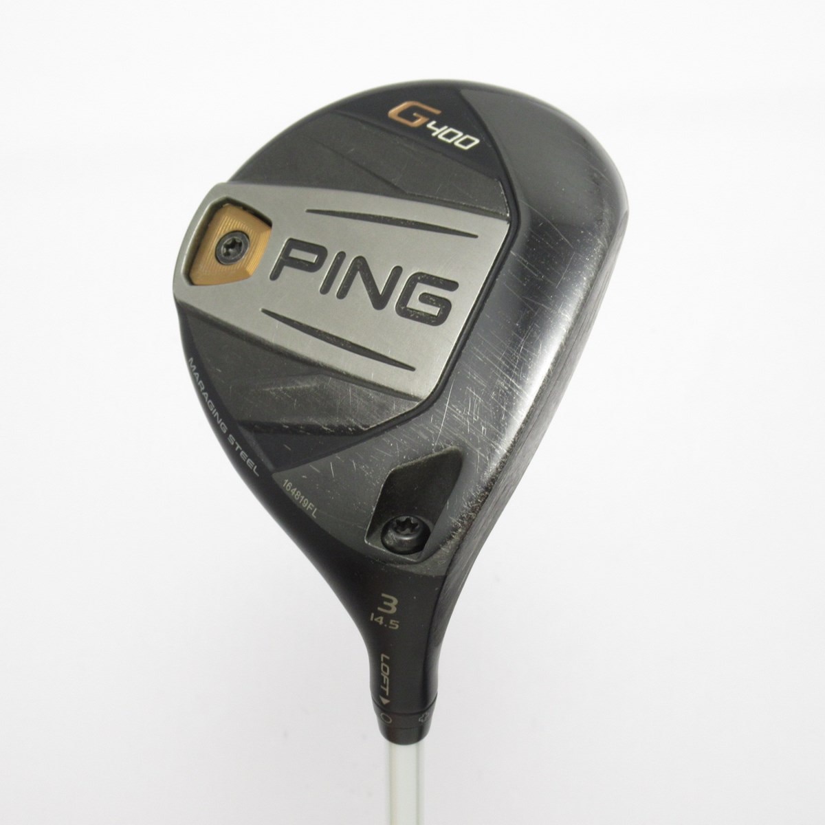 【中古ゴルフクラブ】ピン　G400　G400 フェアウェイウッド ATTAS COOOL 6　シャフト：ATTAS COOOL 6 中古】G400 フェアウェイウッド ATTAS COOOL 6 14.5 X D(フェアウェイ