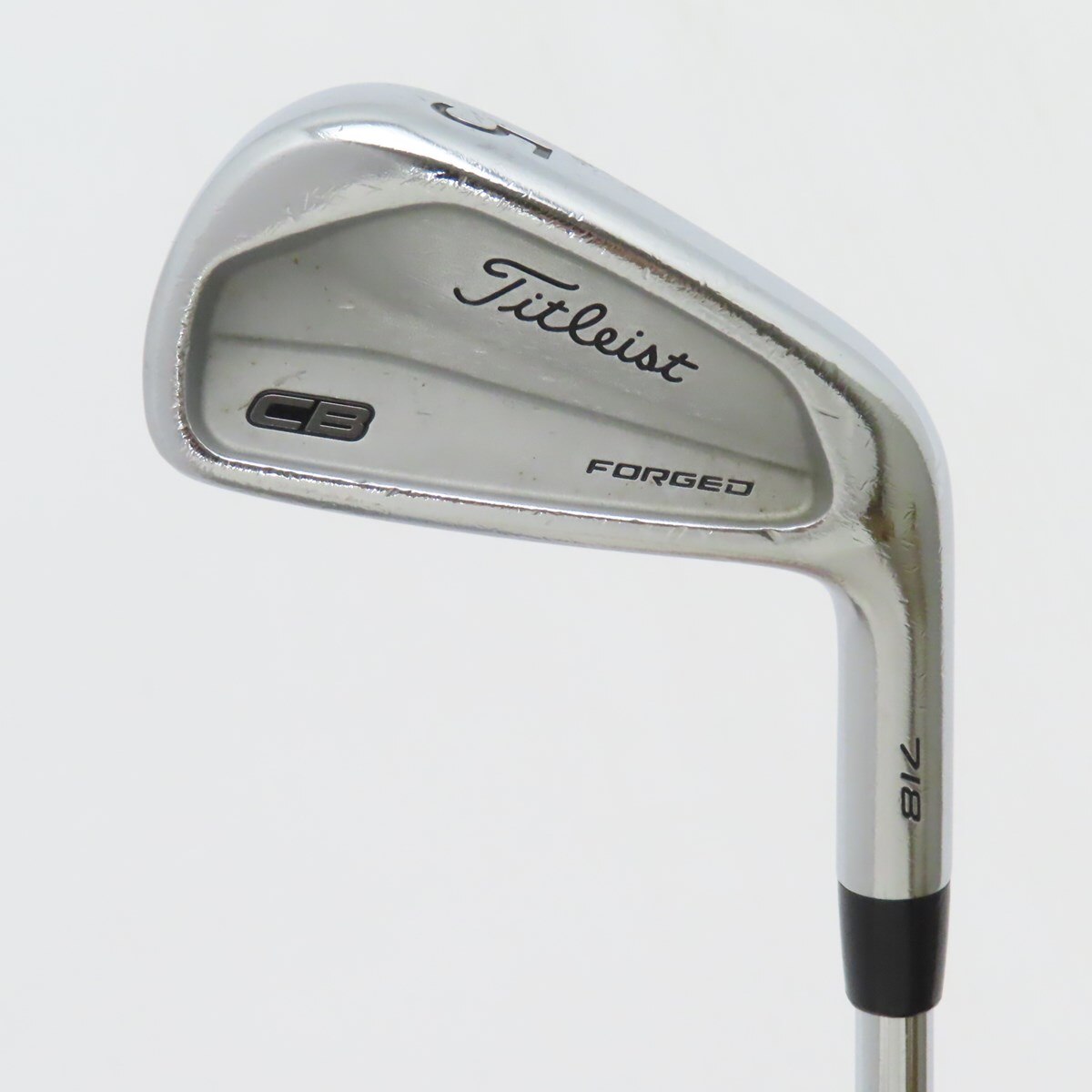 タイトリスト CB718 4-P 7本セット 希少AMT TOUR WHITE 中古】CB 718 アイアン AMT TOUR WHITE 26 S200 D(アイアン