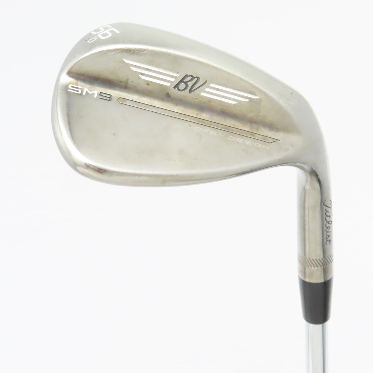 中古】Vokey SM9 BRASHED STEEL ウェッジ BV105 56-12 設定無 CD