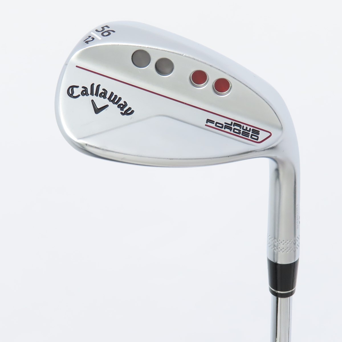 Callaway Jaws forged 46° NSプロ950neo 中古】JAWS FORGED クロムメッキ仕上げ ウェッジ N.S.PRO 950GH neo 56