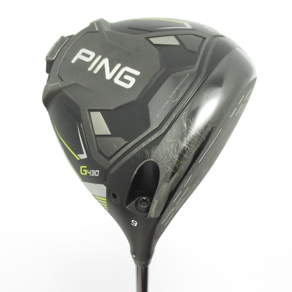 【中古品】PING G430 LST 9° Ping G430 LST 9 Driver Head Only with Head Cover Wrench used