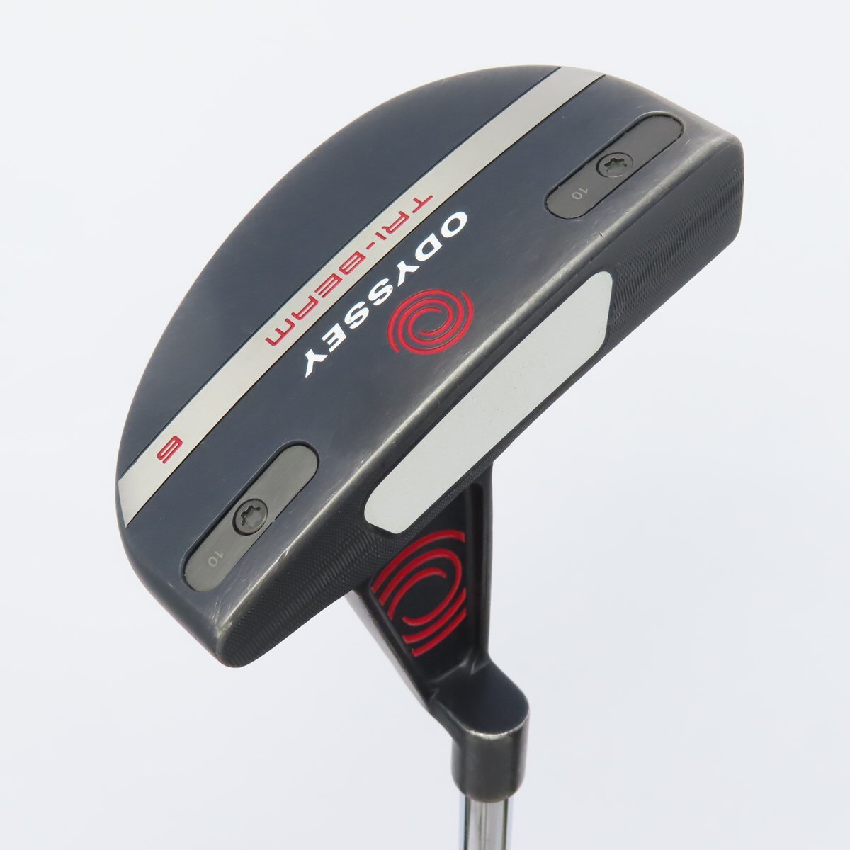 ODYSSEY TRI-BEAM 6Mパター　34インチ中古 中古】TRI-BEAM 6M パター カーボンスチール複合シャフト 計測項目外