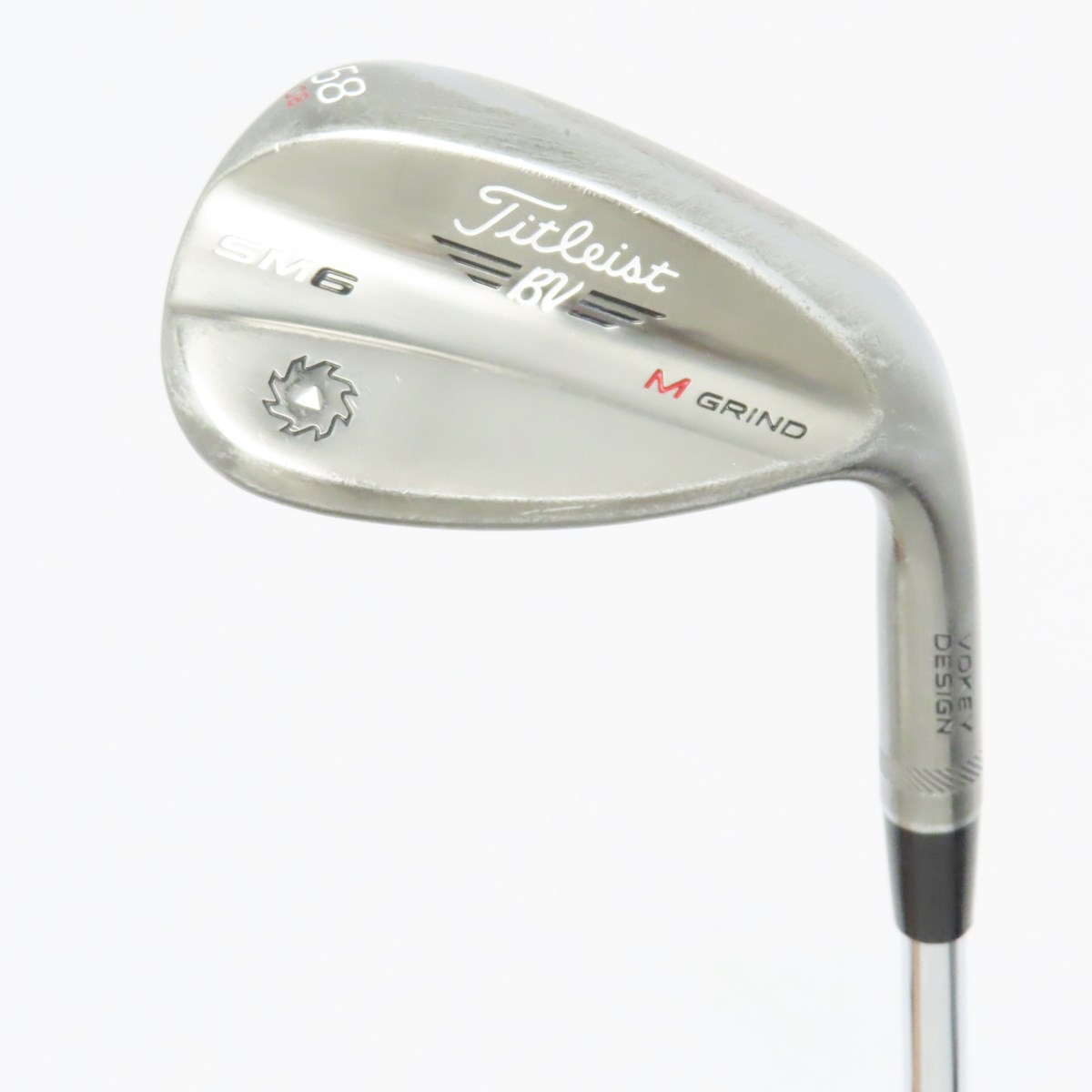 中古】Vokey SM6 スティールグレイ M GRIND ウェッジ N.S.PRO