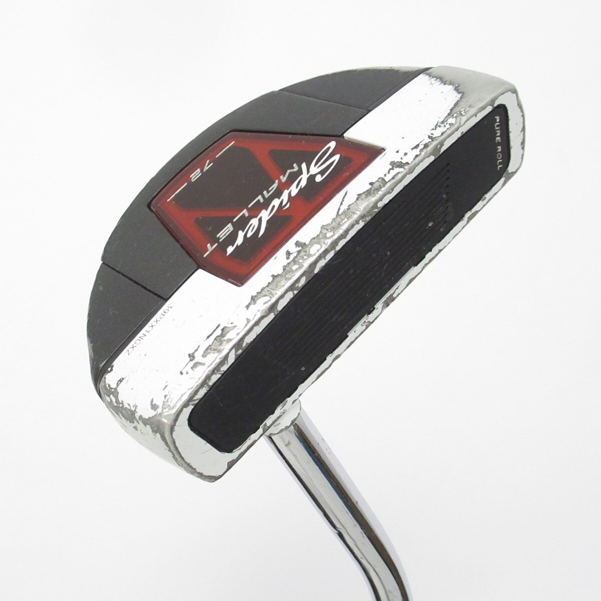 テーラーメイドSpider Mallet V72 パター 中古】SPIDER MALLET 72 カウンターバランス パター スチールシャフト