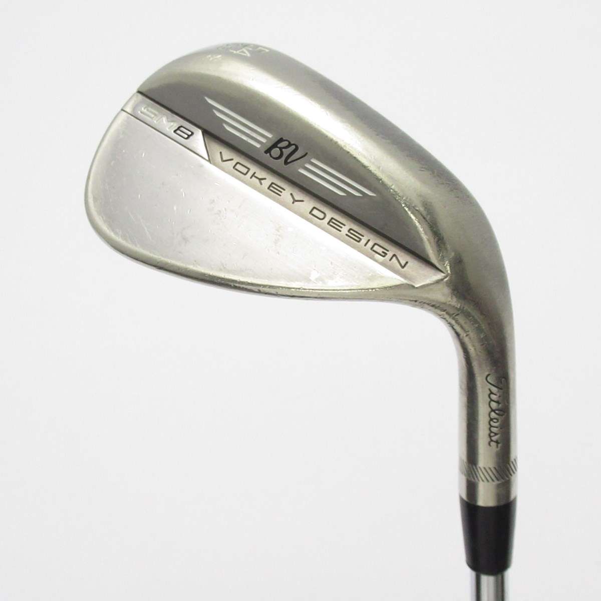 中古】ボーケイデザイン SM8 ブラッシュドスチール ウェッジ