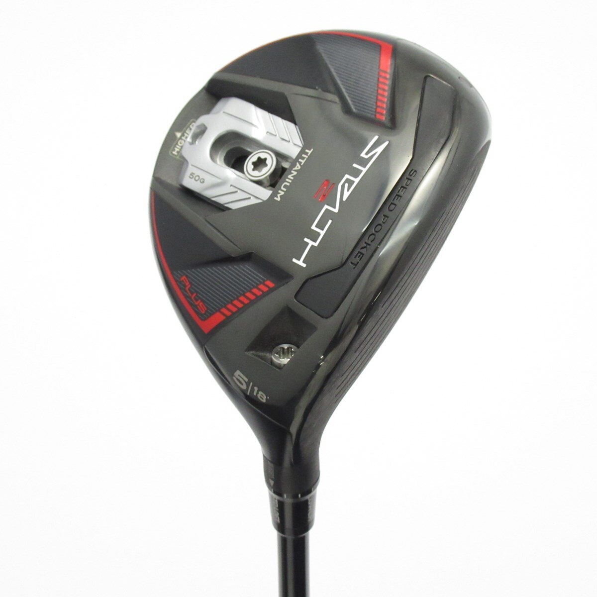 【美品】テーラーメイド　stealth2 5番ウッド　ツアーAD cq 6S テーラーメイド STEALTH2 フェアウェイウッド #5 [Tour AD CQ-6