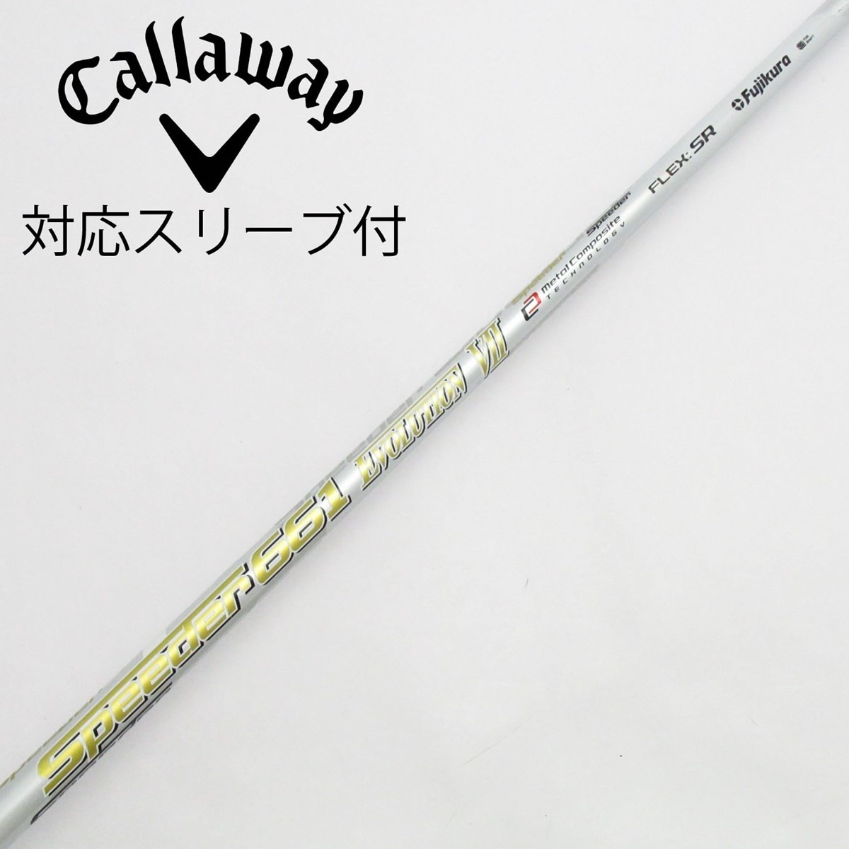 スピーダー661エボリューション7 S ドライバー用 キャロウェイスリーブ付 中古】Speeder EVOLUTION VII ドライバー用_スリーブ付 Speeder