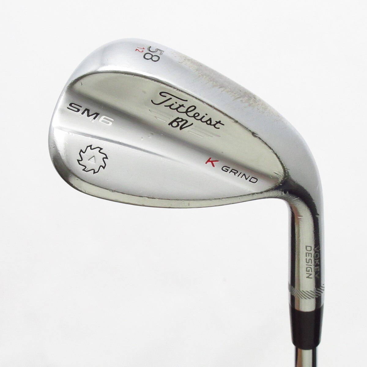 中古】Vokey SM6 ツアークローム K GRIND ウェッジ Dynamic Gold