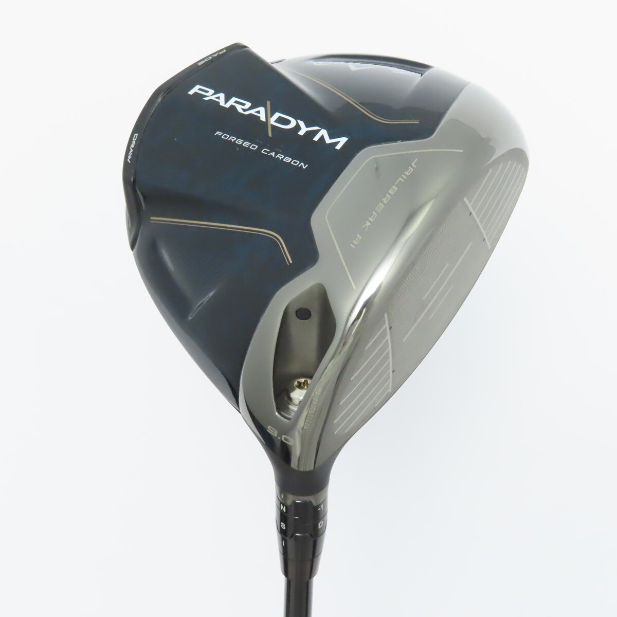 【中古ゴルフクラブ】キャロウェイゴルフ　PARADYM　パラダイム ドライバー CRAZY Nero TJ-46 HK　シャフト：CRAZY Nero TJ-46 HK 中古】パラダイム ドライバー CRAZY Nero TJ-46 HK 9 7.2 C(ドライバー
