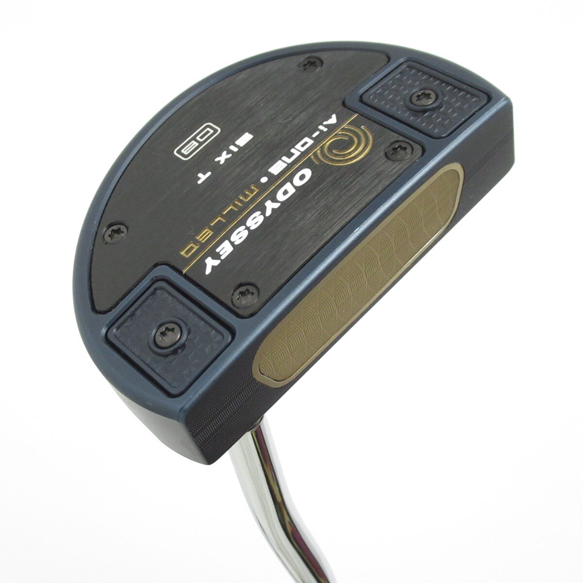 中古】Ai-ONE MILLED SIX T DB パター スチールシャフト 計測