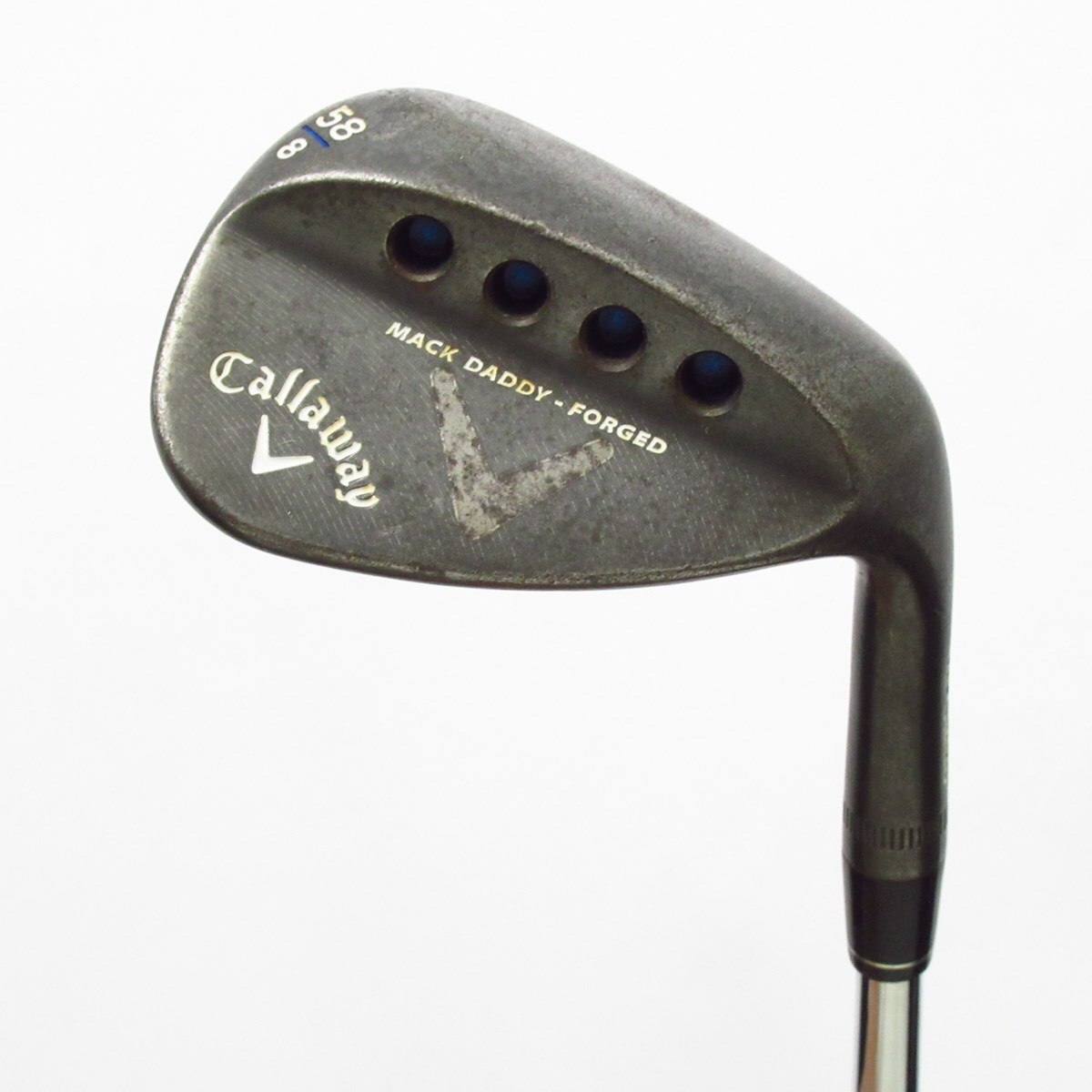 中古】MACK DADDY FORGED BK ウェッジ Dynamic Gold 58-08 S200