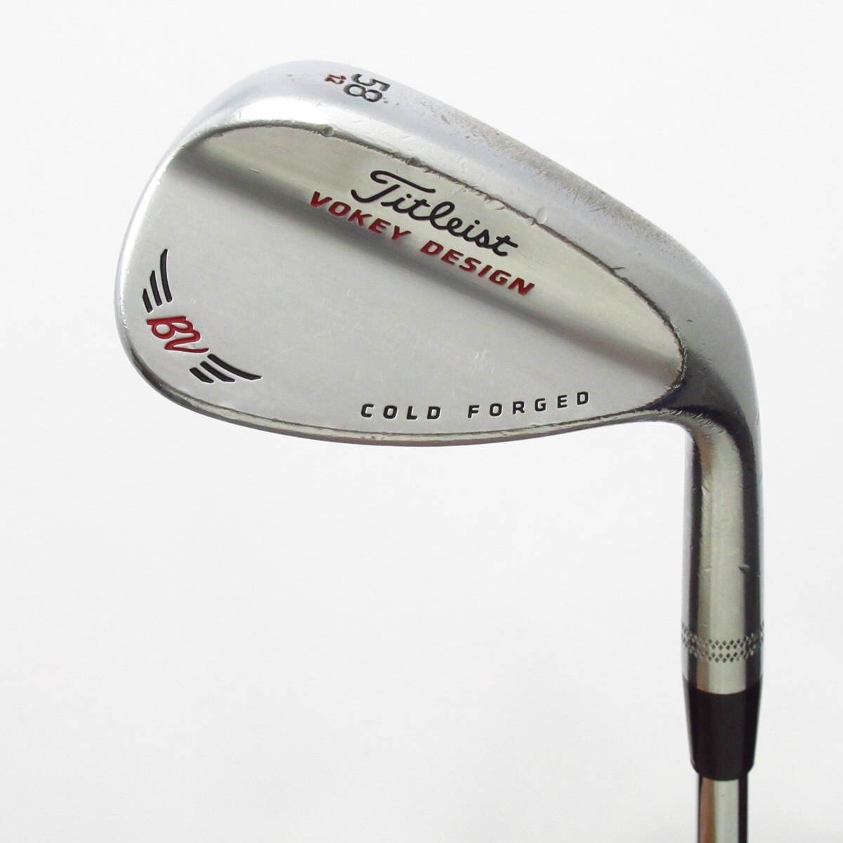 中古】Vokey COLD FORGED ウェッジ スチールシャフト 58-12 判別