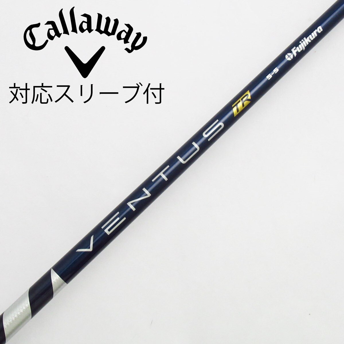 DUNLOP - ダンロップ  ｽﾘｰﾌﾞ付きVENTUS TR BLUE ベンタスTRブルー5Ｓ ベンタス TR ブルー 5S ピンスリーブ付き 1W用