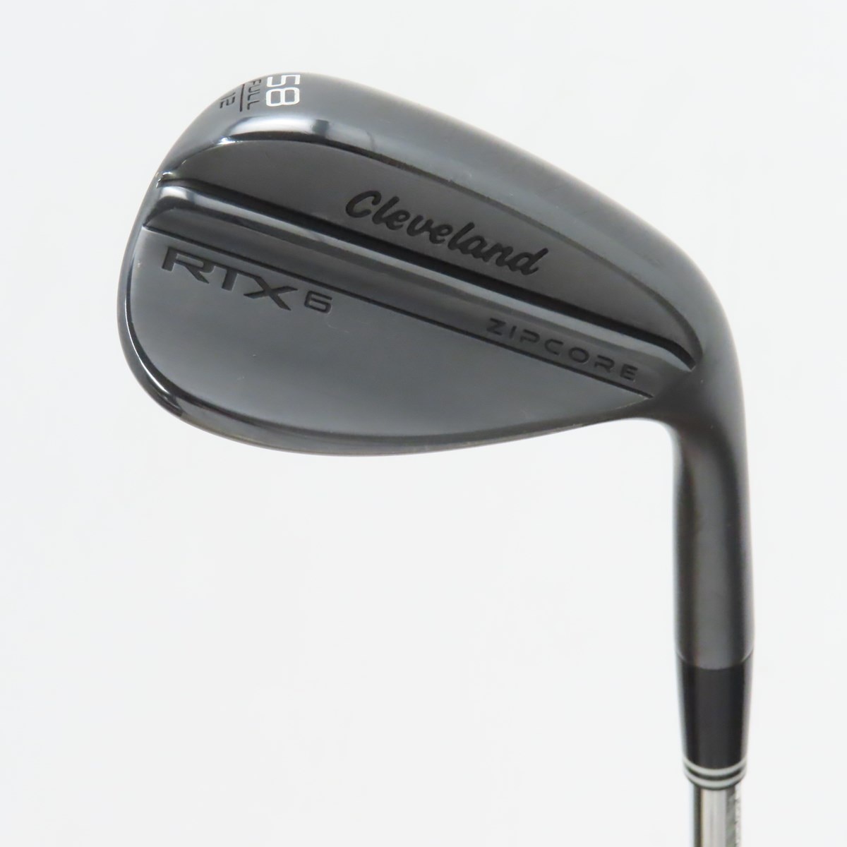 中古】RTX6 ジップコア ブラックサテン ウェッジ Dynamic Gold