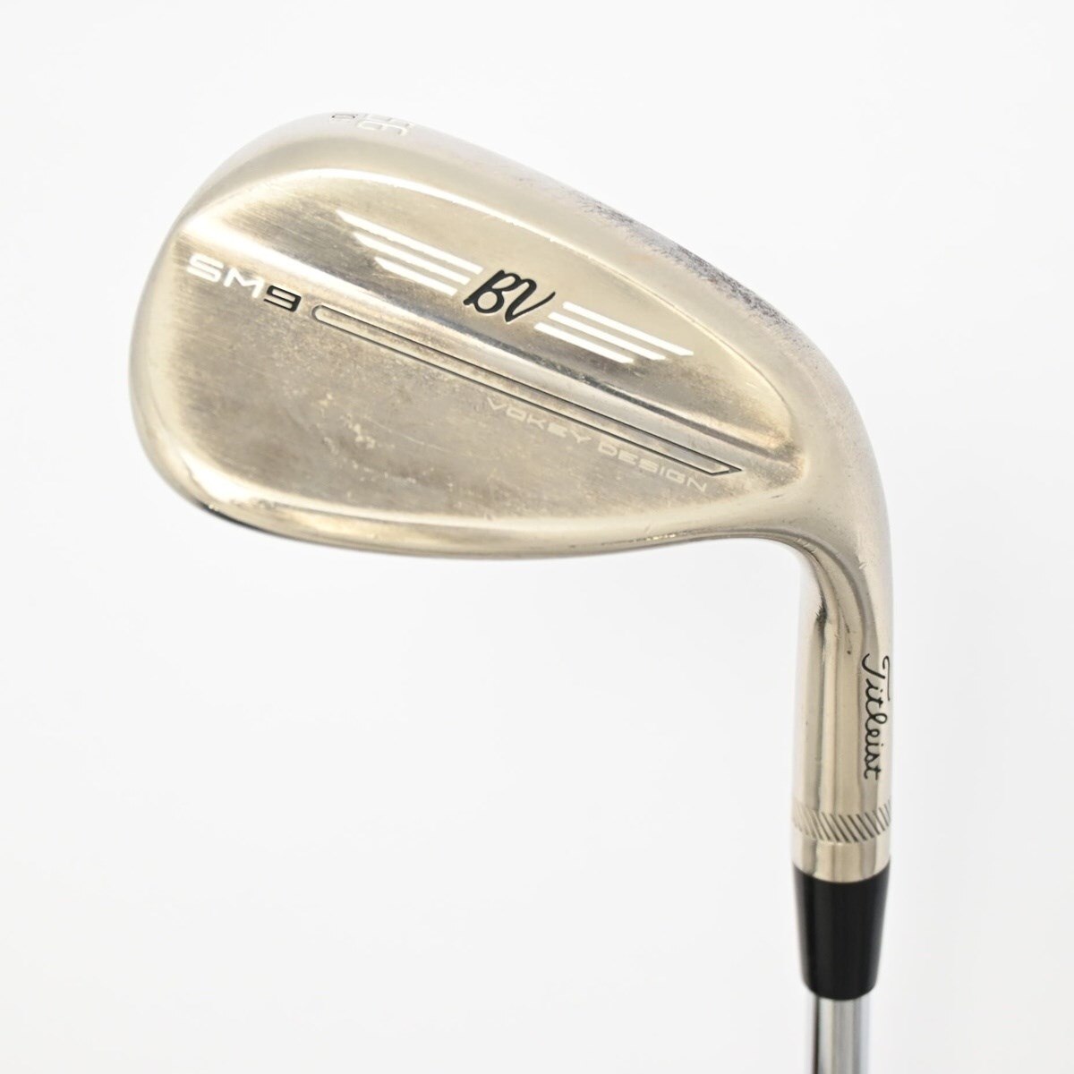 【中古ゴルフクラブ】タイトリスト　Vokey　ボーケイ SM9 BRASHED STEEL ウェッジ BV105　シャフト：BV105 中古】Vokey SM9 BRASHED STEEL ウェッジ BV105 56-10 設定無 D