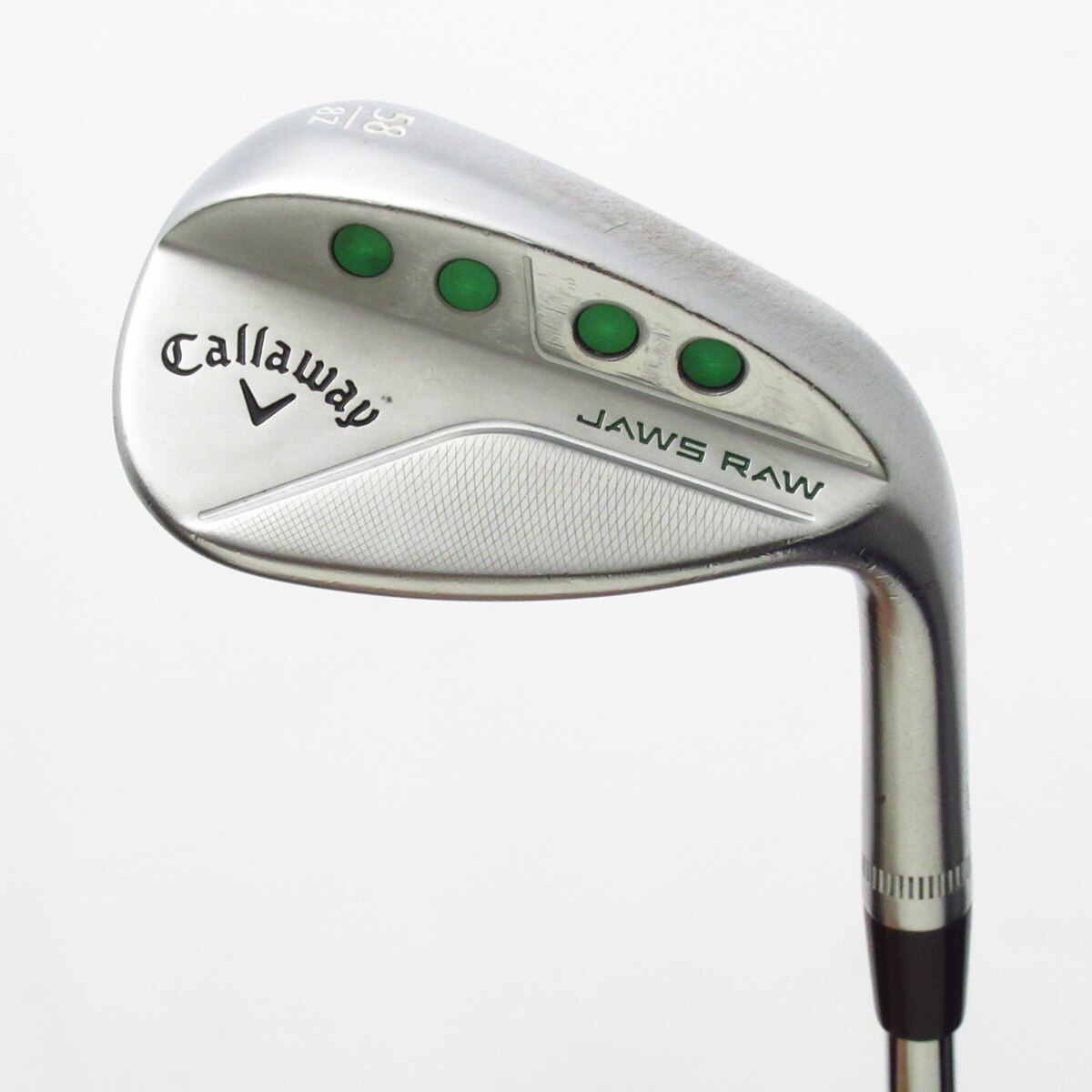 中古】JAWS RAW Zグラインド クロムメッキ仕上げ ウェッジ N.S.PRO