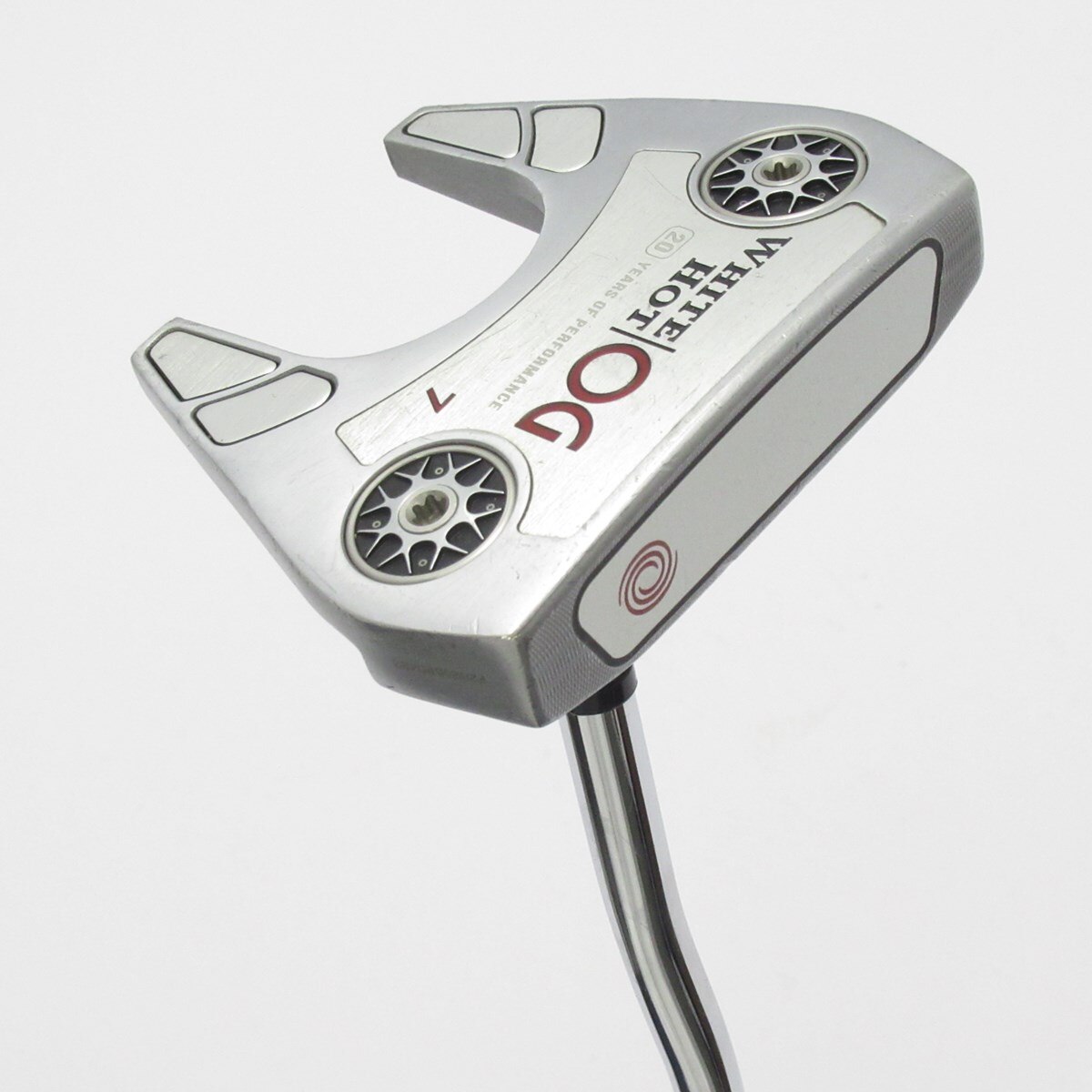 【中古ゴルフクラブ】オデッセイ　White Hot　ホワイトホット オージー #7 SLシャフト装着 パター カーボンスチール複合シャフト　シャ… 中古】ホワイトホット オージー #7 SLシャフト装着 パター カーボン