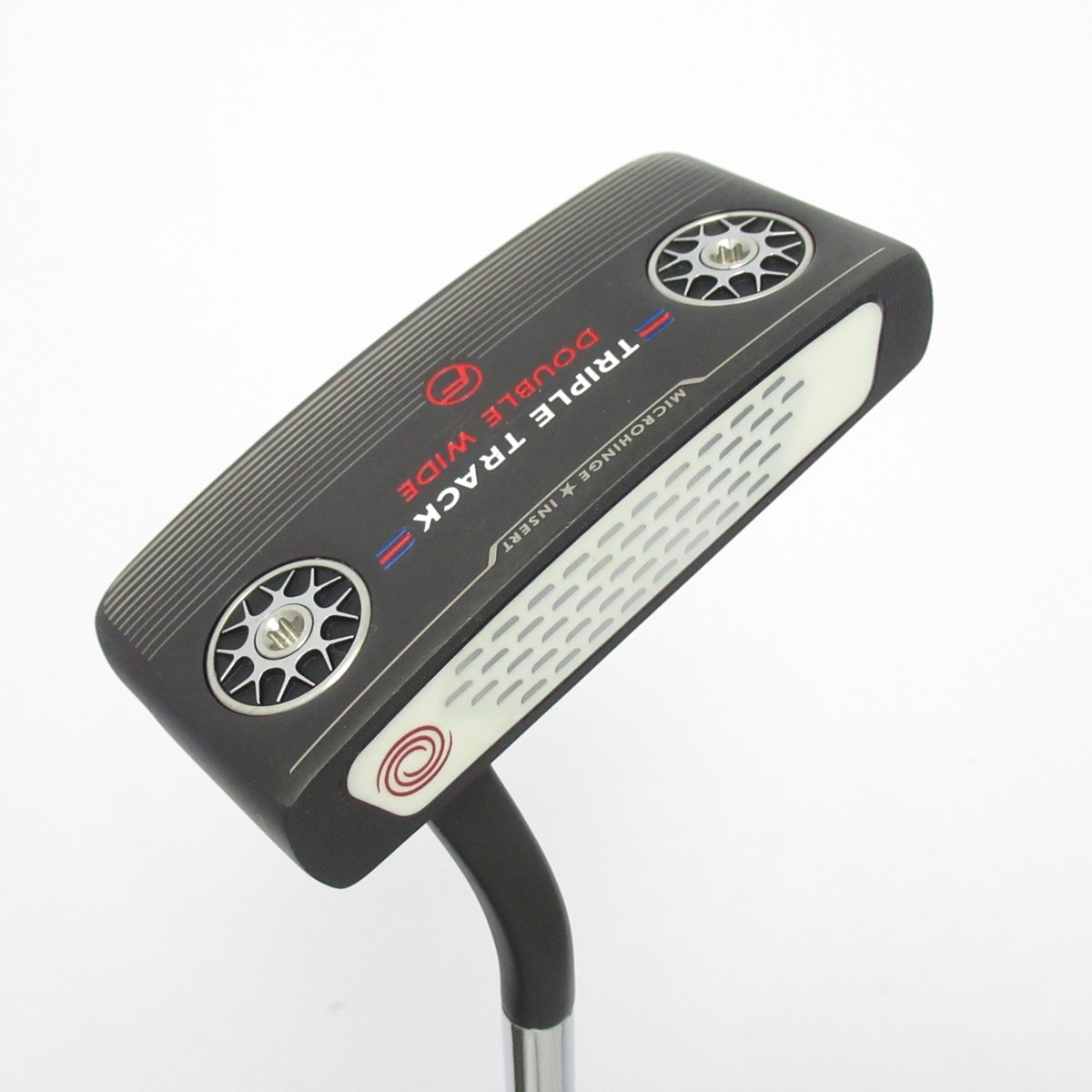 【中古ゴルフクラブ】オデッセイ　STROKE LAB　トリプル トラック DOUBLE WIDE FLOW パター カーボンスチール複合シャフト　シャフト：… 中古】トリプル トラック DOUBLE WIDE FLOW パター カーボンスチール