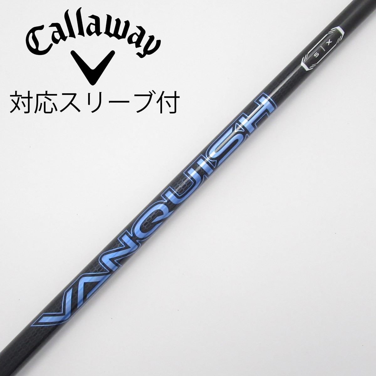 中古】VANQUISH ドライバー用_スリーブ付 VANQUISH 5 X C