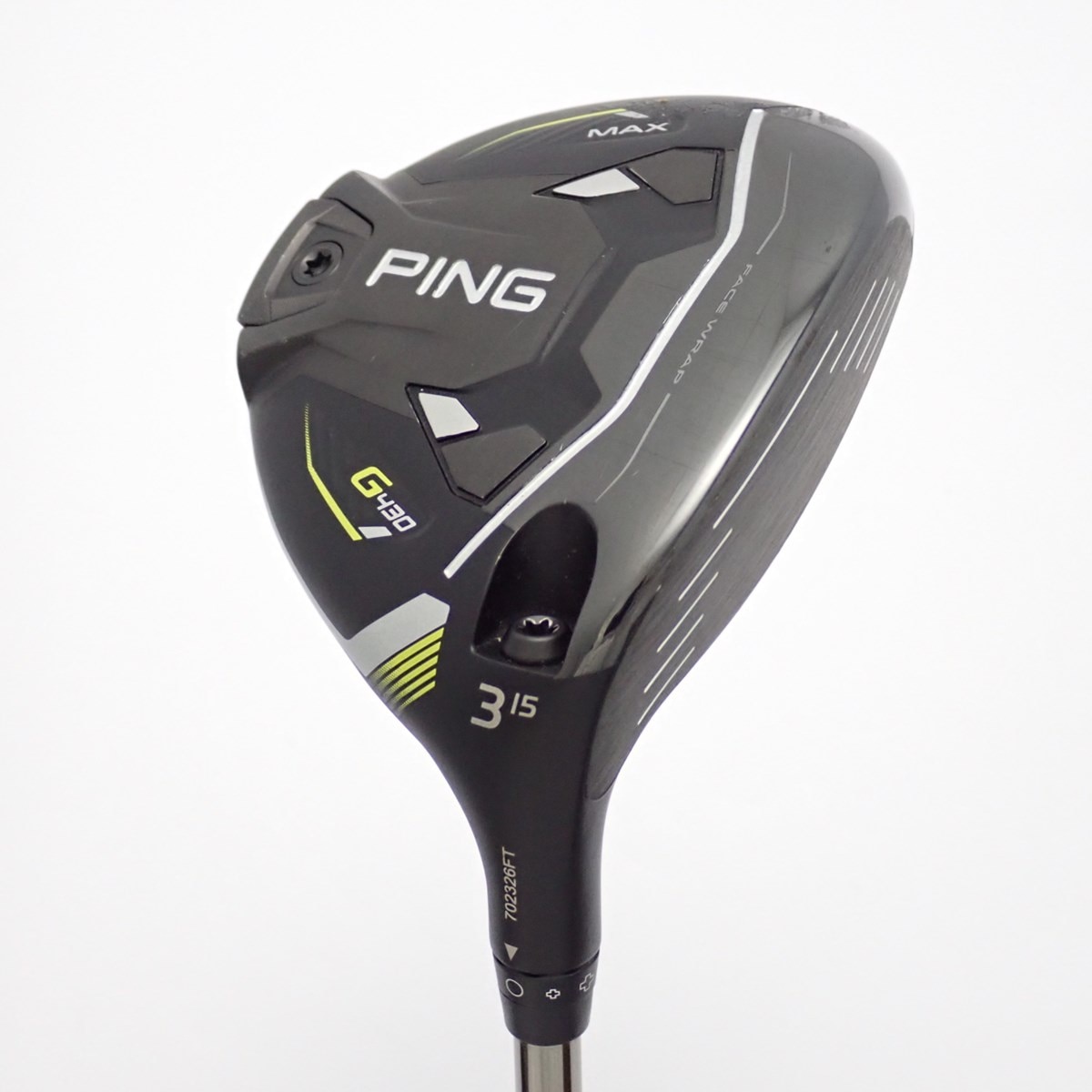PING ・G430 ・5W・MAX ・フェアウェイウッド18度・中古品 中古】G430 MAX フェアウェイウッド PING TOUR 173-65 15 S C