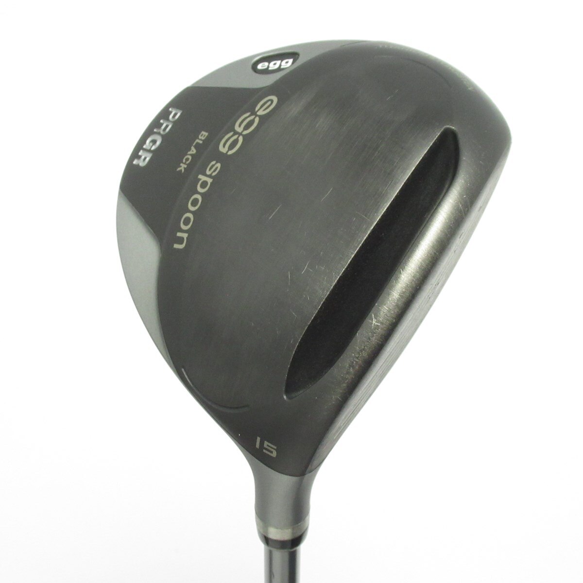 PRGR egg SPOON BLACK(2021) フェアウェイウッド ３W 中古】egg SPOON BLACK(2021) フェアウェイウッド Diamana FOR PRGR 15