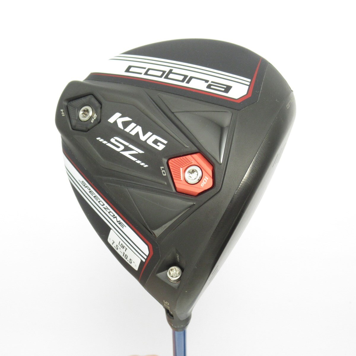 【中古ゴルフクラブ】コブラ　KING　キング SPEEDZONE (ブラック／ホワイト) ドライバー Speeder NX 60　シャフト：Speeder NX 60 中古】キング SPEEDZONE (ブラック／ホワイト) ドライバー Speeder NX